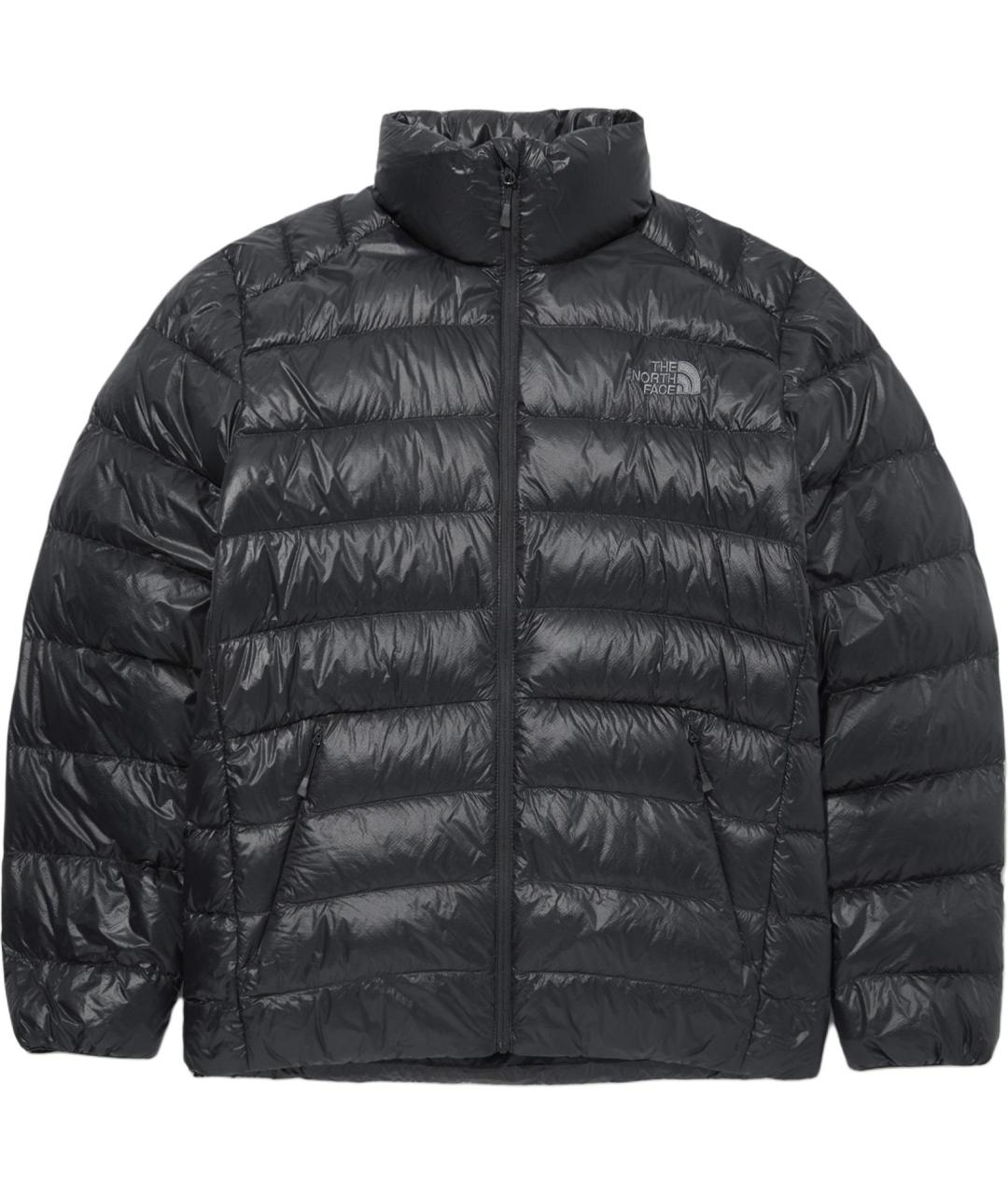 THE NORTH FACE Антрацитовый пуховик, фото 1