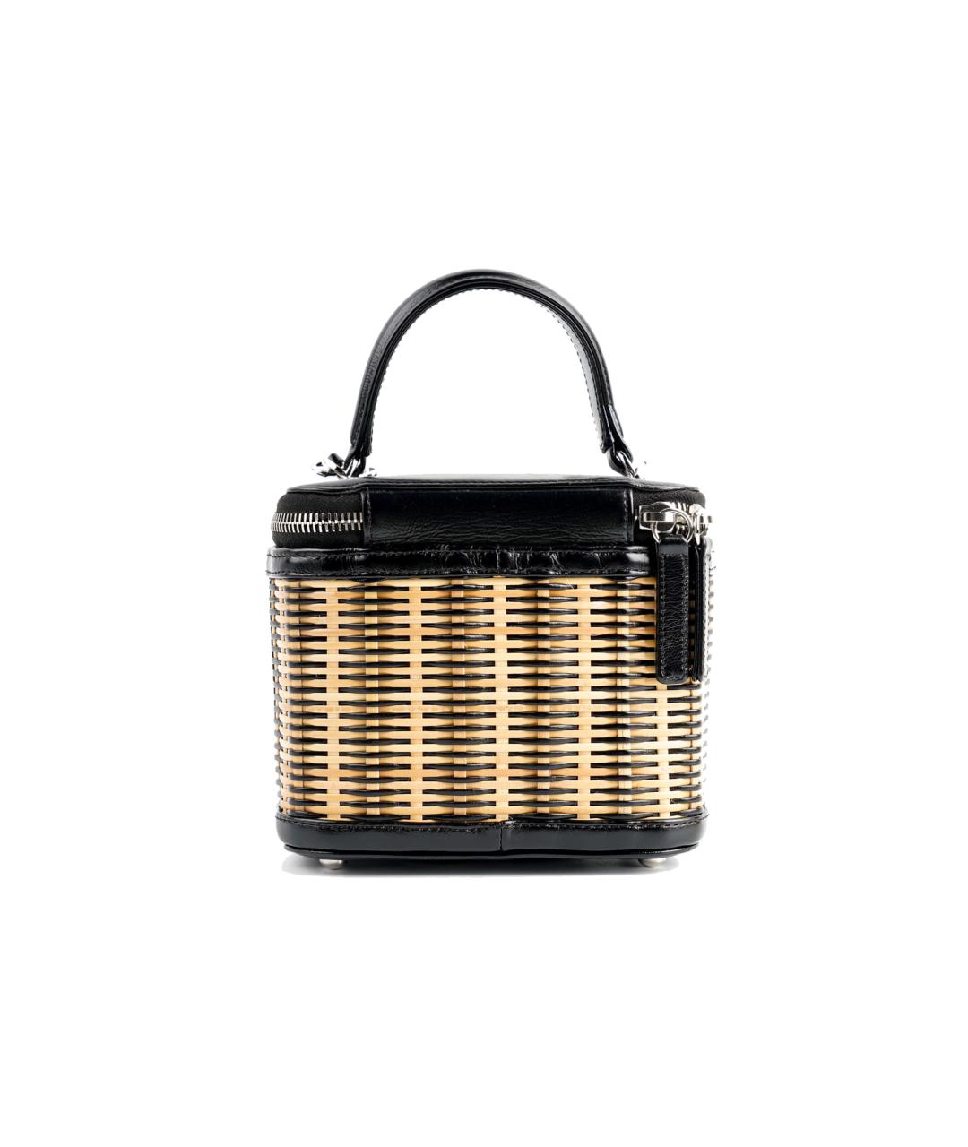 CHANEL Бежевая кожаная сумка через плечо, фото 3