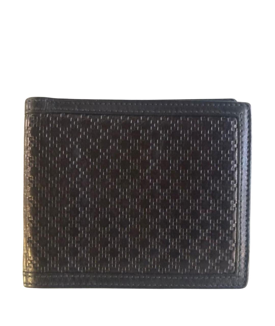 GUCCI Черный кошелек из лакированной кожи, фото 1