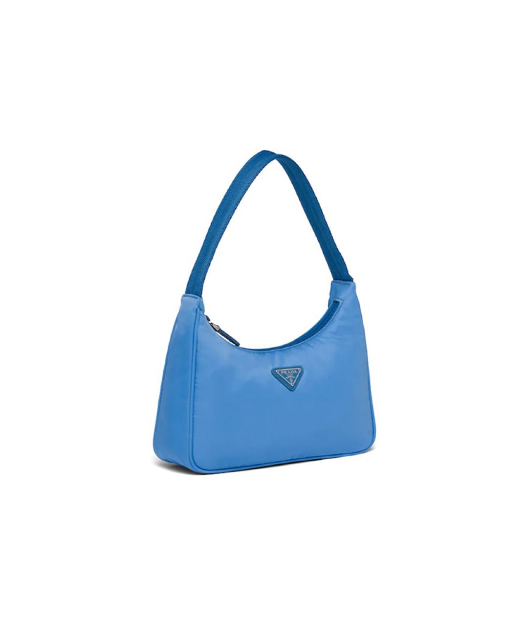 PRADA Синяя сумка через плечо, фото 2