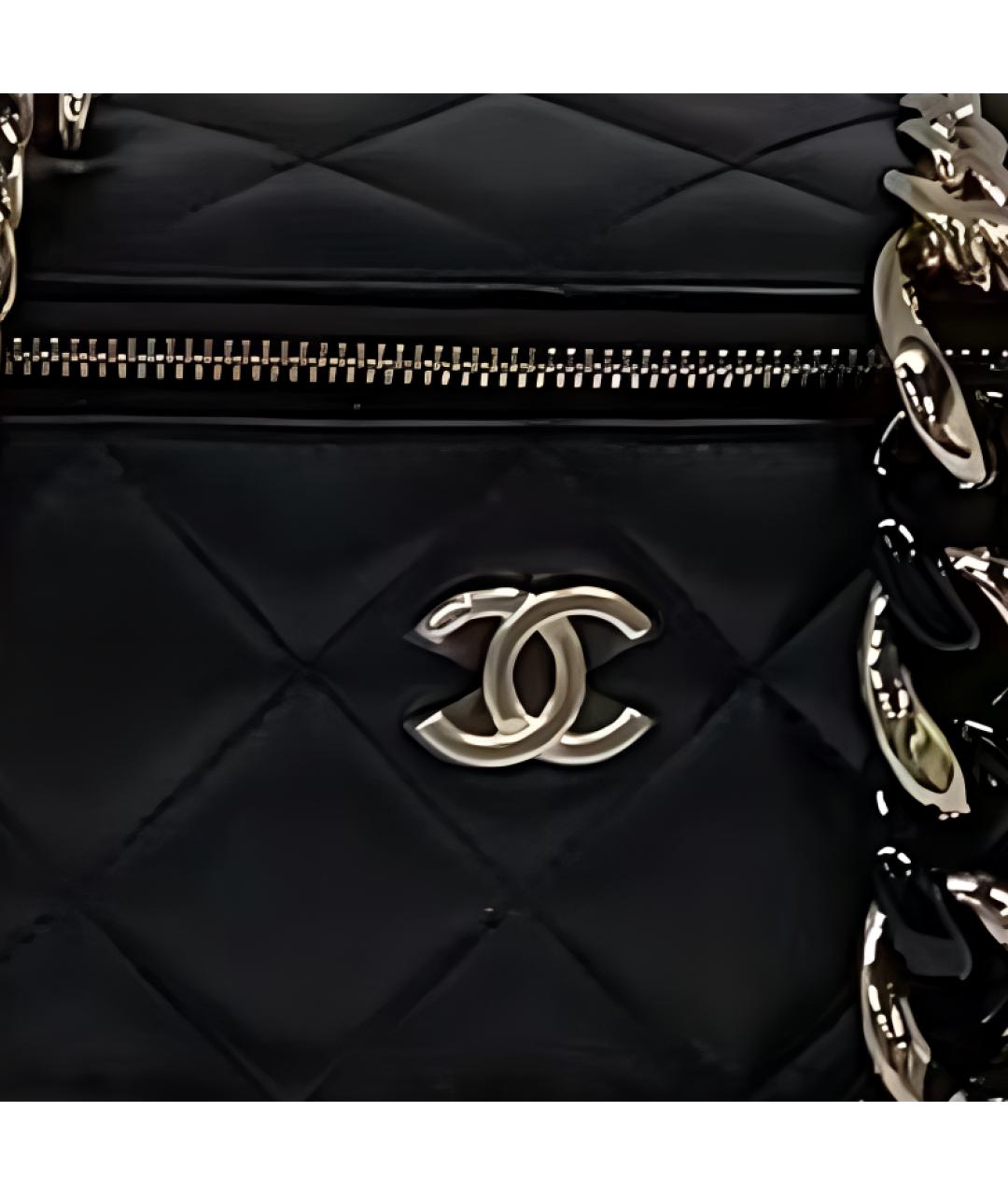 CHANEL Черная сумка через плечо, фото 2