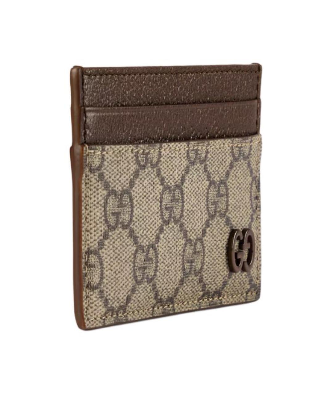 GUCCI Коричневый кардхолдер, фото 2
