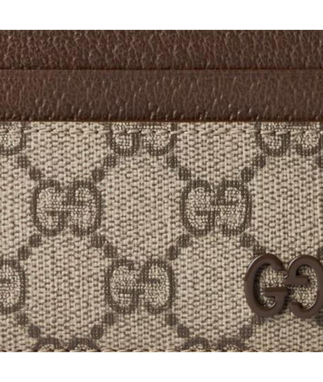 GUCCI Коричневый кардхолдер, фото 5