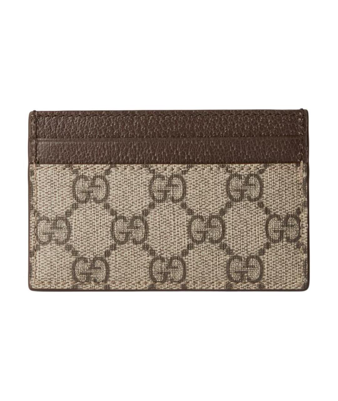 GUCCI Коричневый кардхолдер, фото 3
