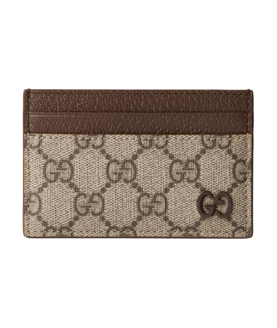 GUCCI Коричневый кардхолдер, фото 1