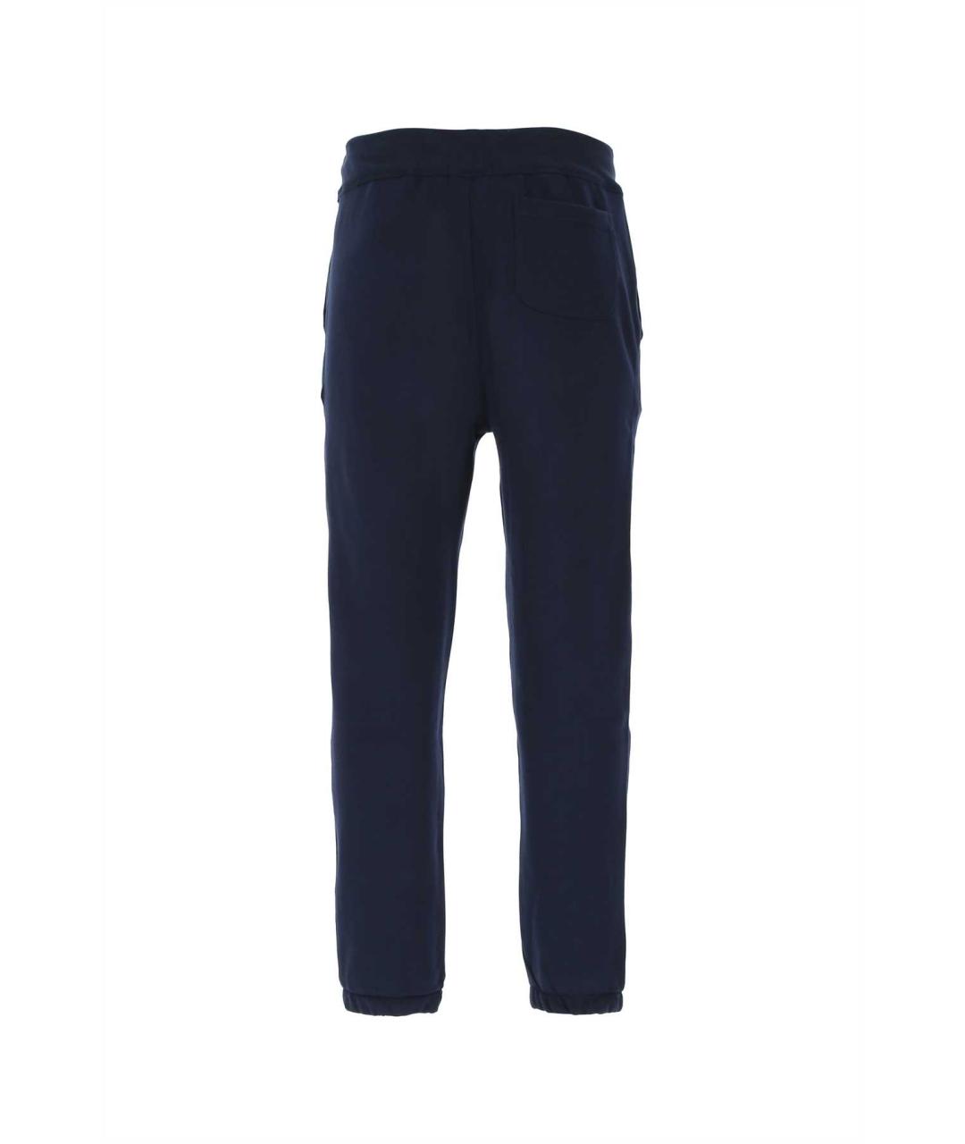 POLO RALPH LAUREN Синие хлопковые повседневные брюки, фото 1