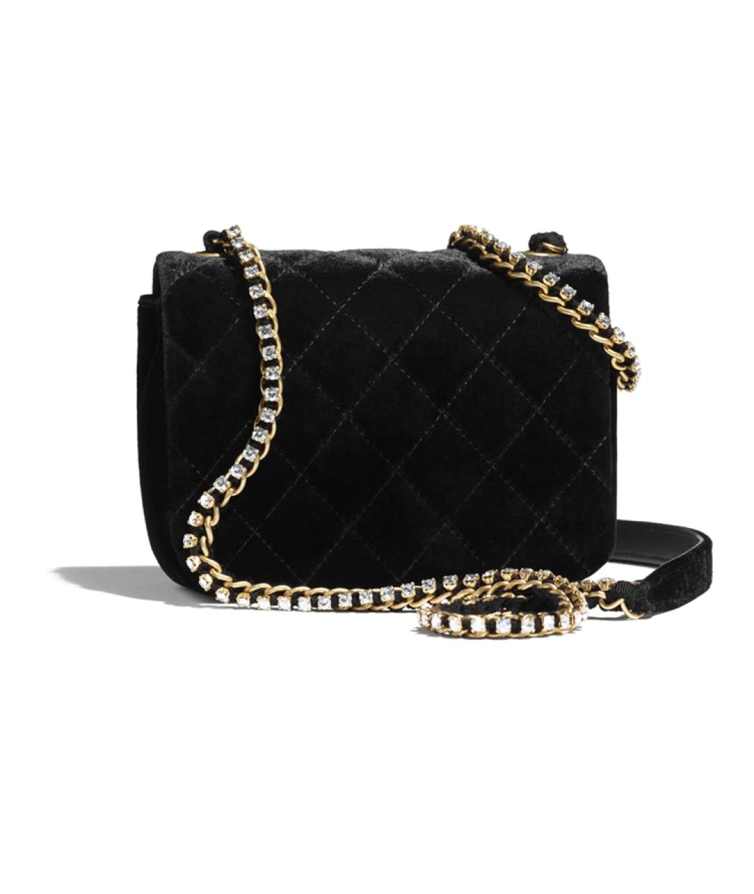 CHANEL Черная сумка через плечо, фото 2