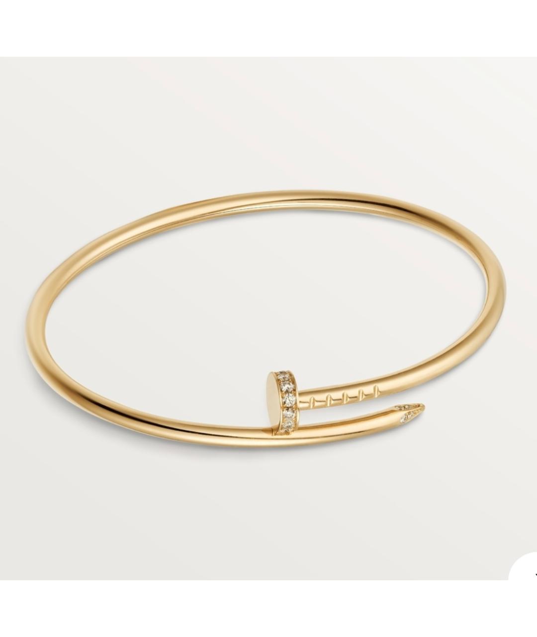 CARTIER Золотой браслет из желтого золота, фото 2