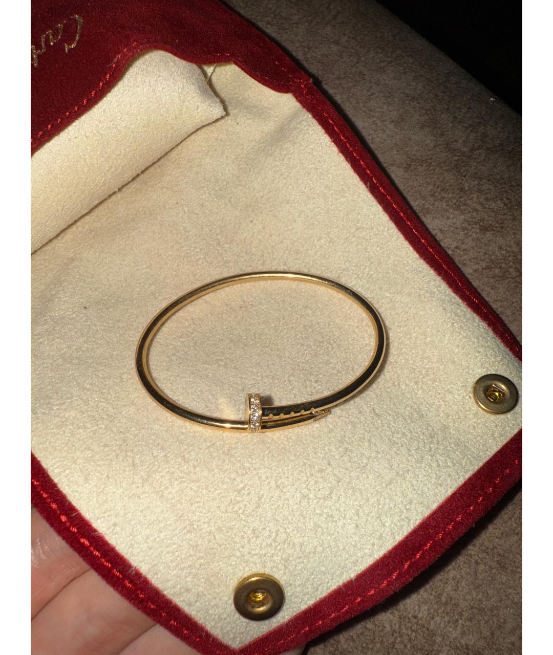 CARTIER Золотой браслет из желтого золота, фото 3