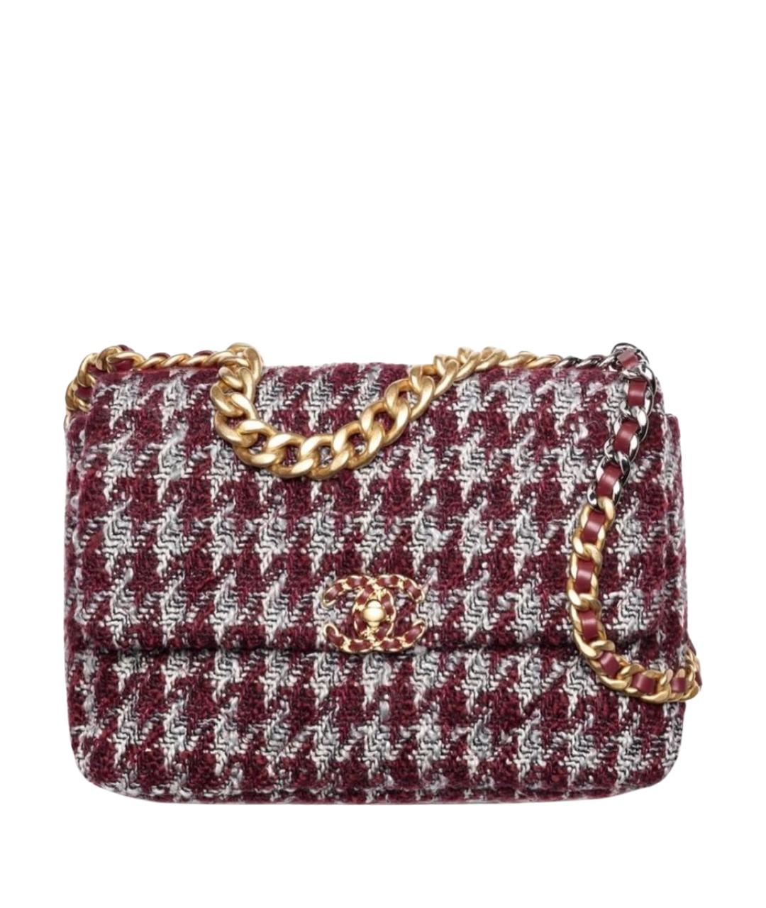 CHANEL Черная твидовая сумка через плечо, фото 1