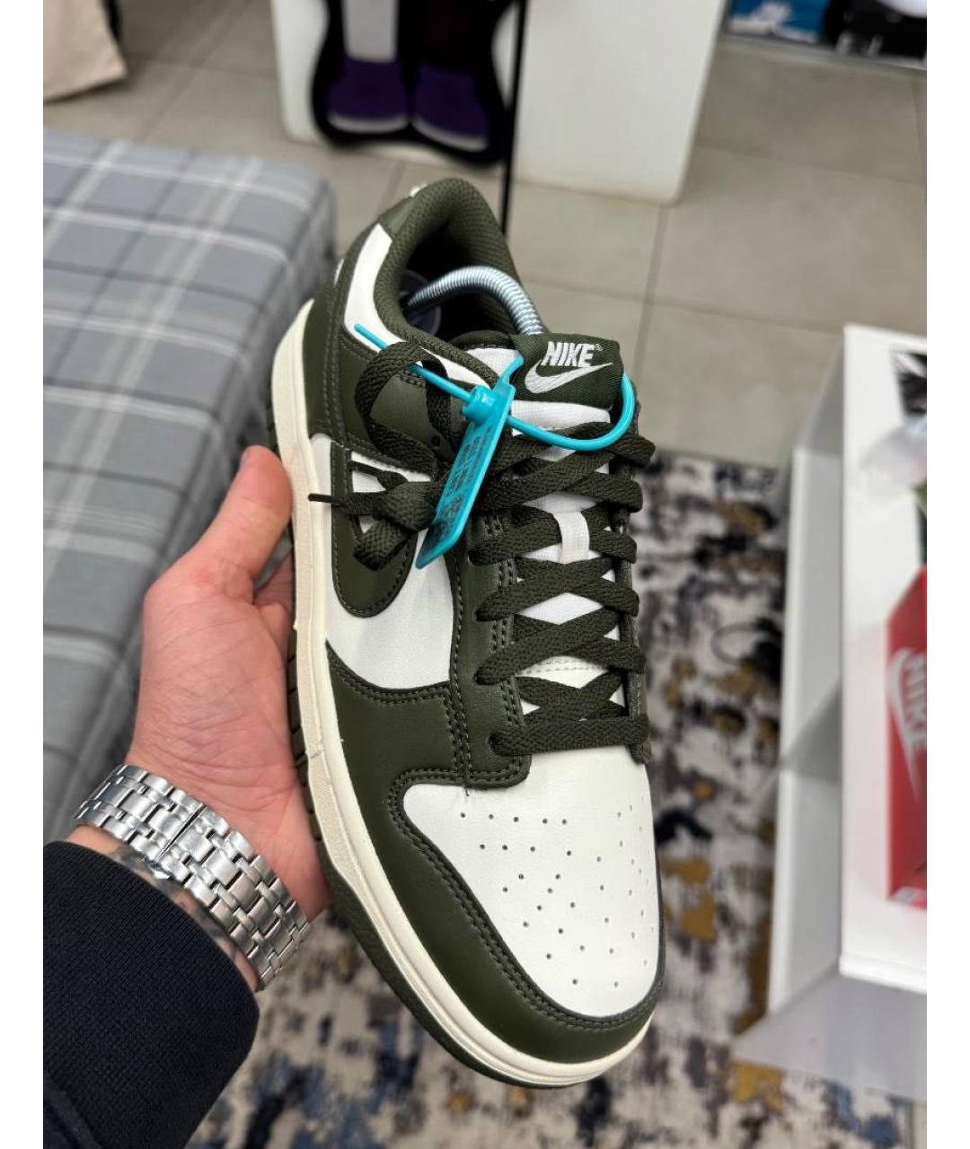 NIKE Хаки низкие кроссовки / кеды, фото 8