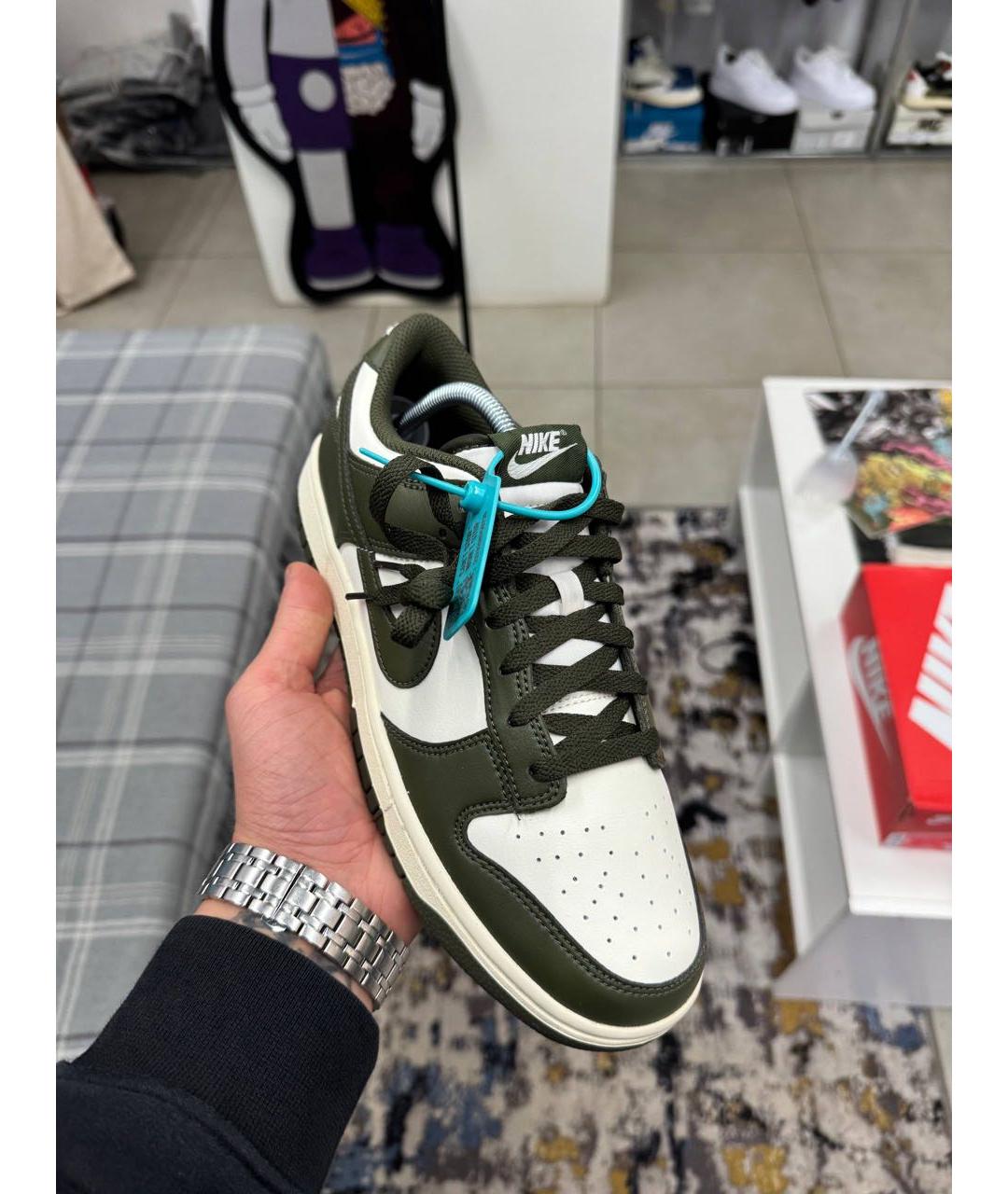 NIKE Хаки низкие кроссовки / кеды, фото 7