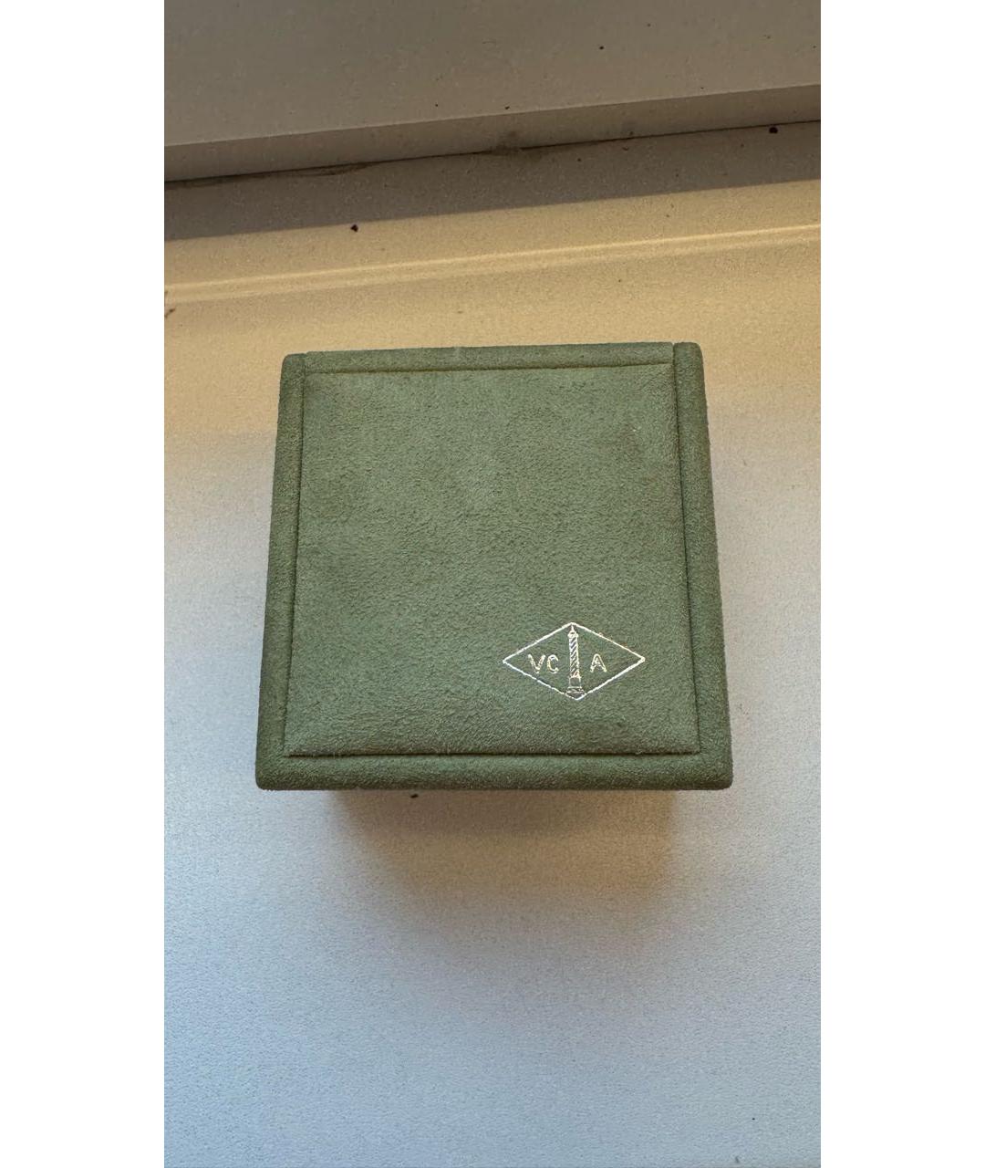 VAN CLEEF & ARPELS Белые серьги из желтого золота, фото 5