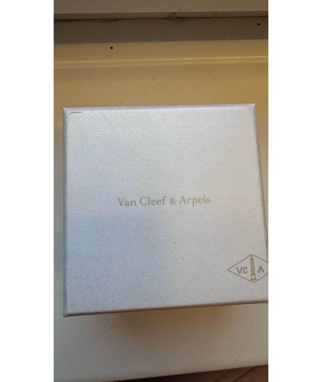VAN CLEEF & ARPELS Белые серьги из желтого золота, фото 6