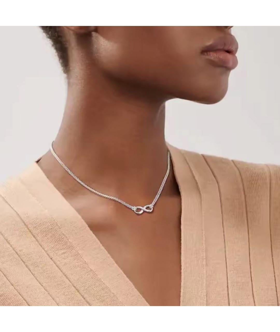 TIFFANY&CO Серебряная серебряная подвеска, фото 4
