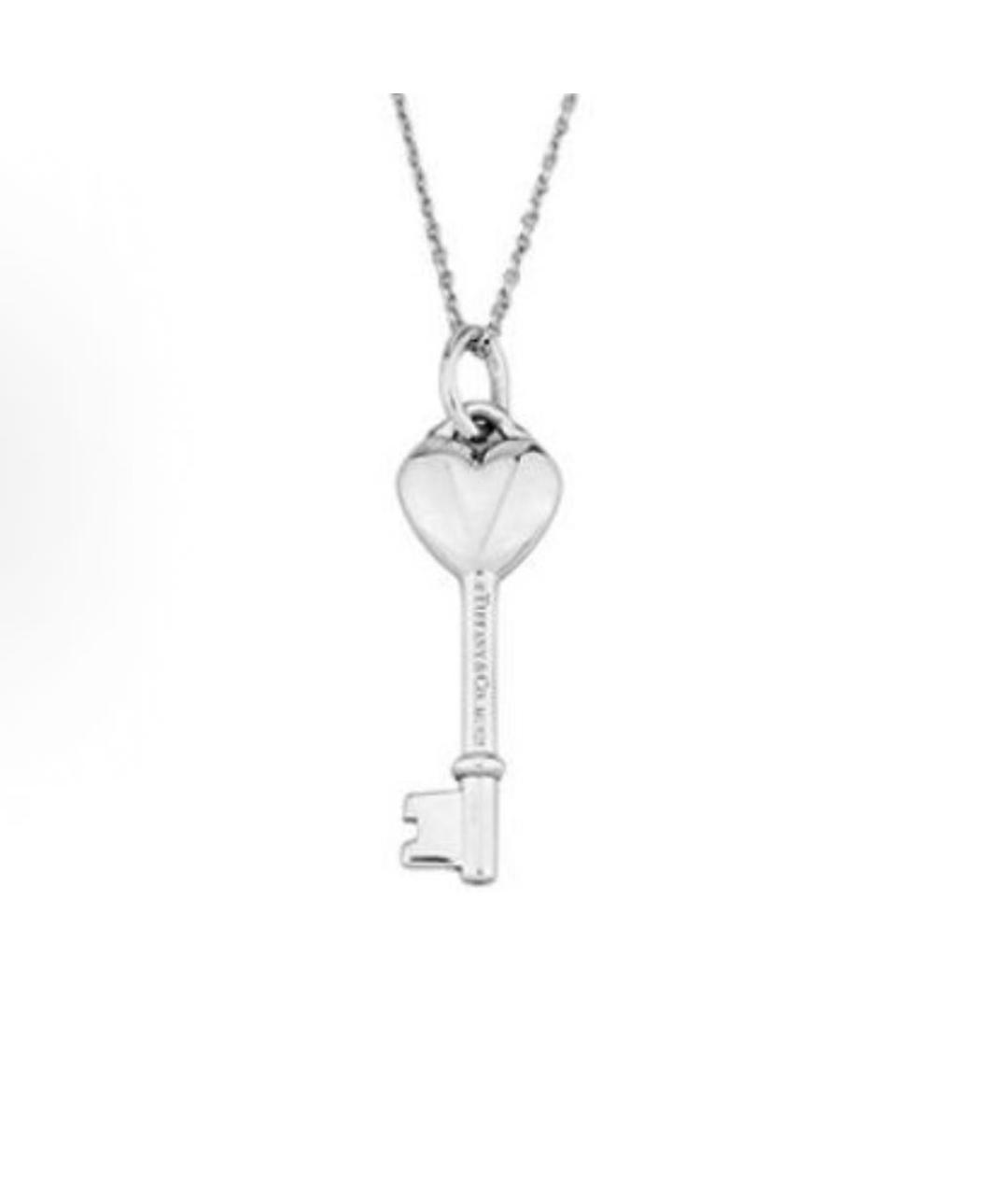 TIFFANY&CO Бирюзовая серебряная подвеска, фото 2