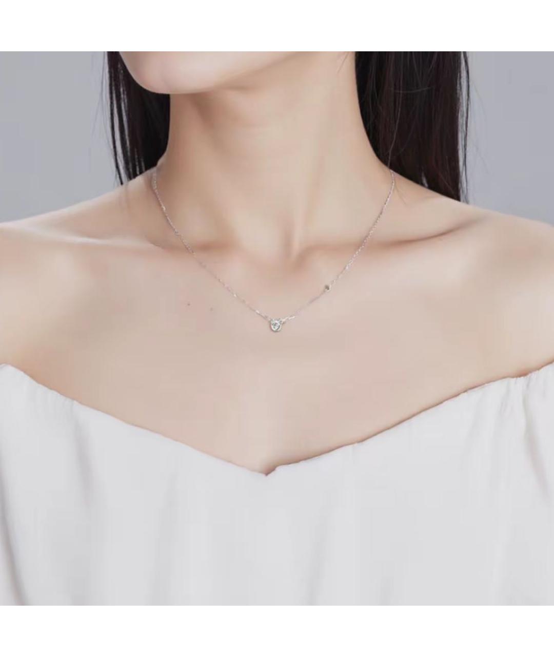 TIFFANY&CO Голубая серебряная подвеска, фото 5