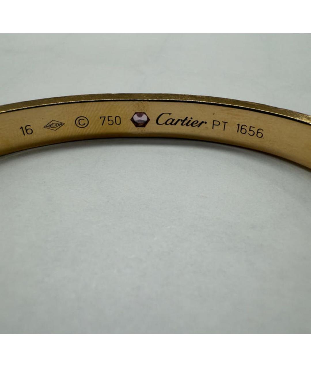 CARTIER Золотой браслет из розового золота, фото 7