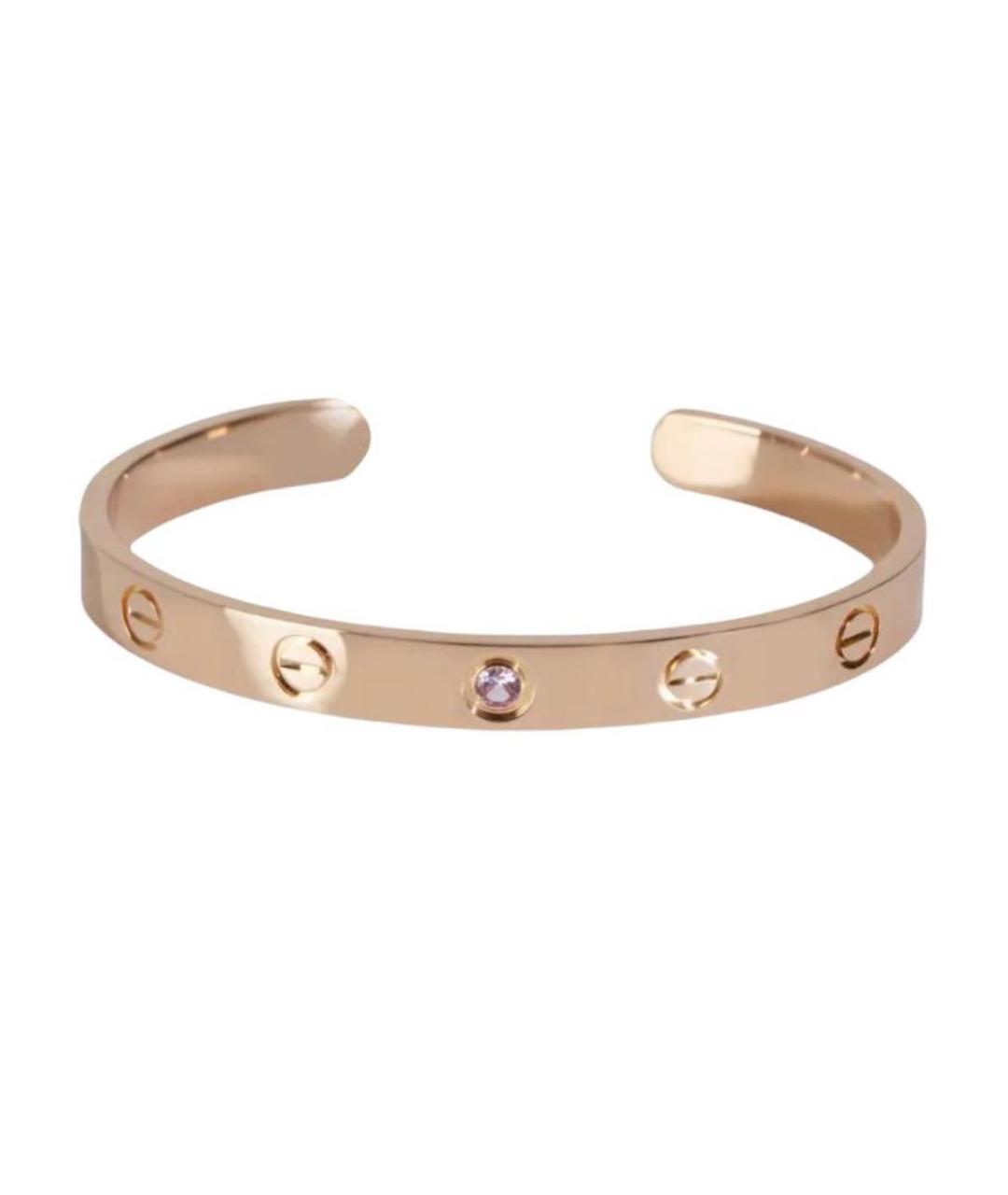 CARTIER Золотой браслет из розового золота, фото 1