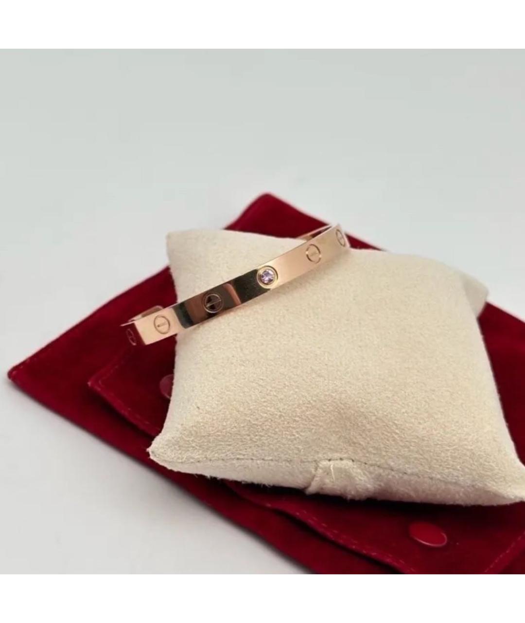CARTIER Золотой браслет из розового золота, фото 3