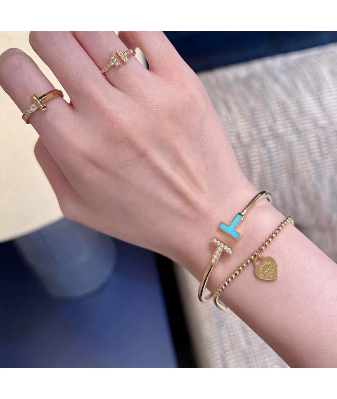 TIFFANY&CO Золотой браслет из желтого золота, фото 2