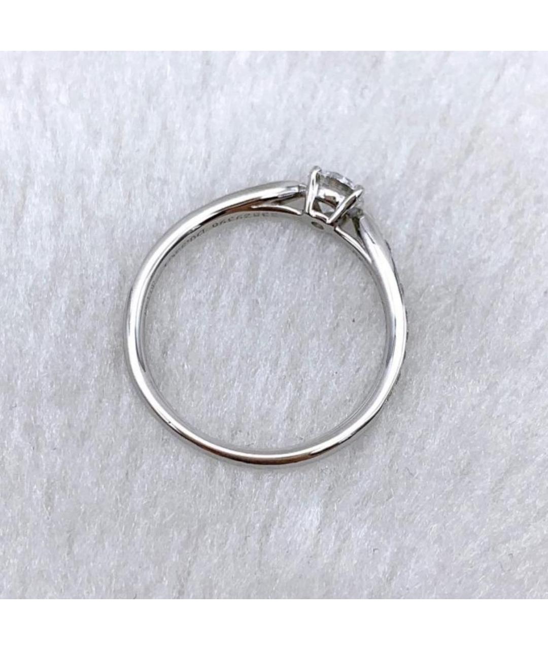 TIFFANY&CO Серебряное платиновое кольцо, фото 7