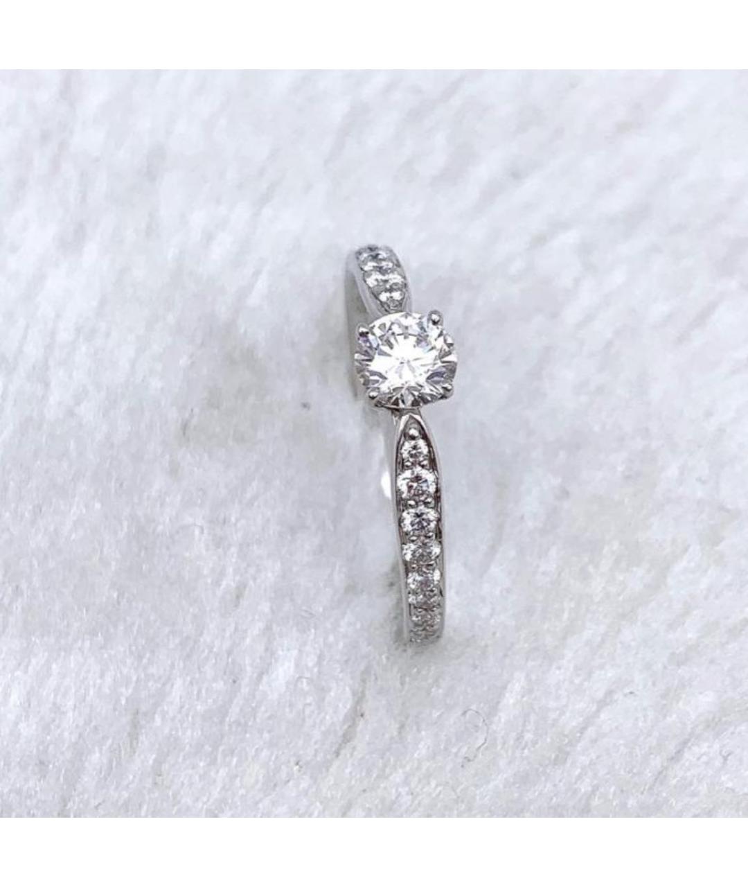 TIFFANY&CO Серебряное платиновое кольцо, фото 3