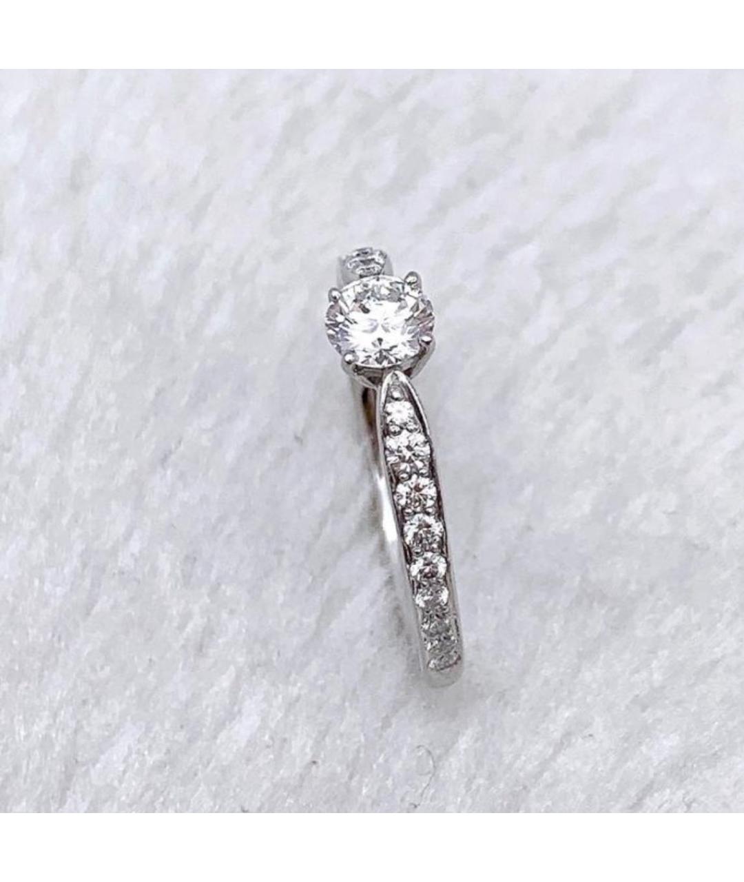 TIFFANY&CO Серебряное платиновое кольцо, фото 4