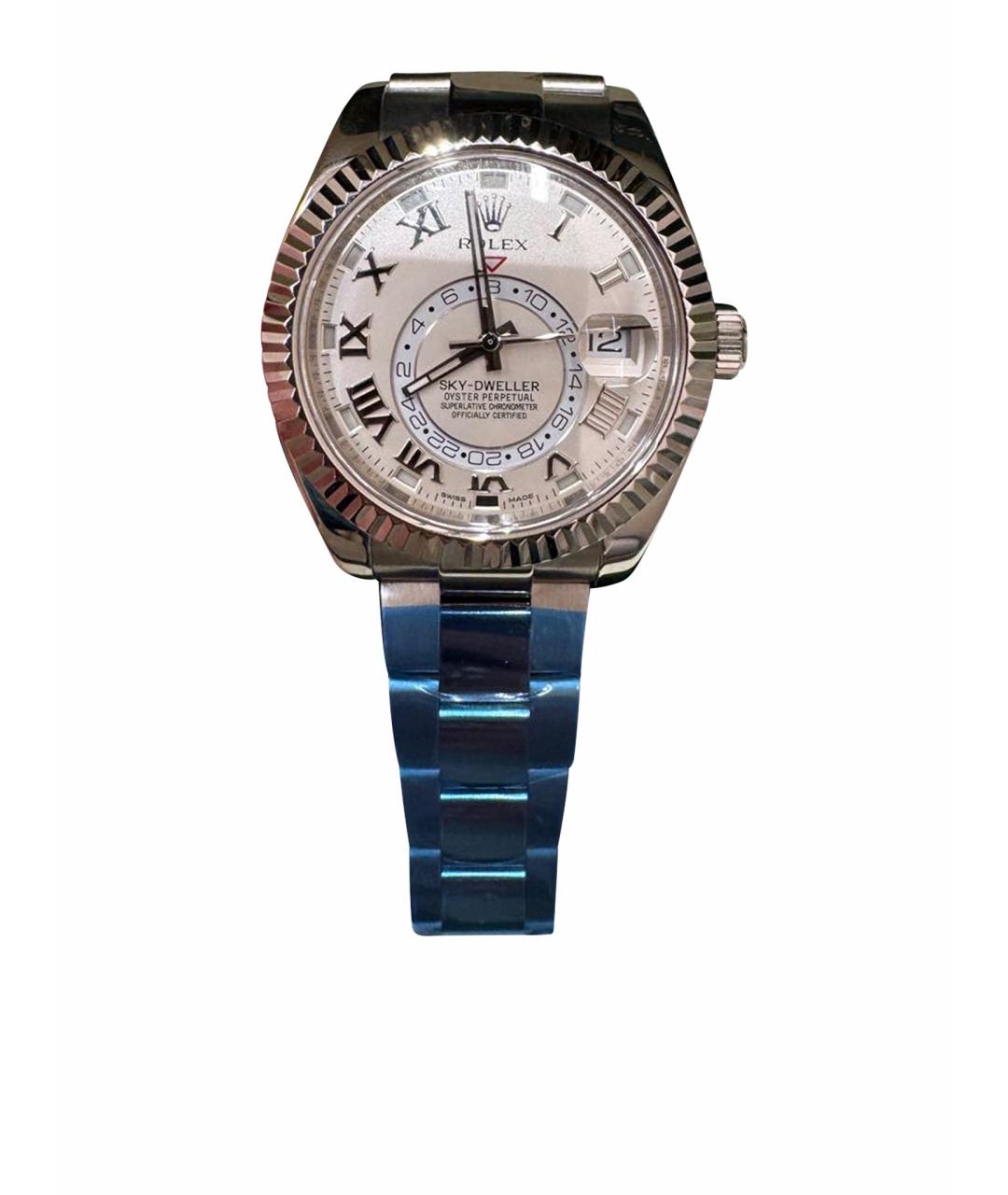 ROLEX Серебряные часы из белого золота, фото 1