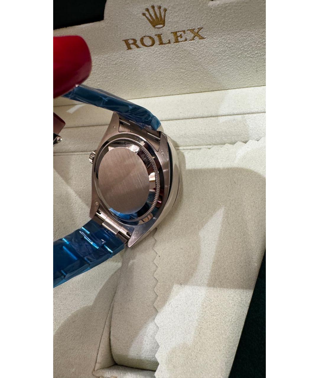ROLEX Серебряные часы из белого золота, фото 3
