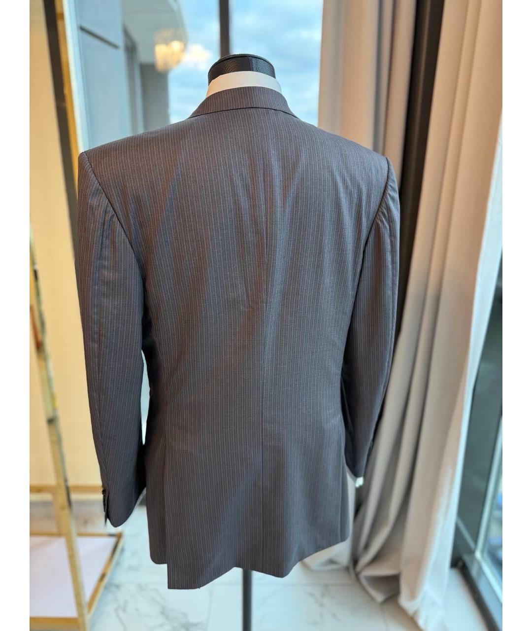 BRIONI Серый классический костюм, фото 3