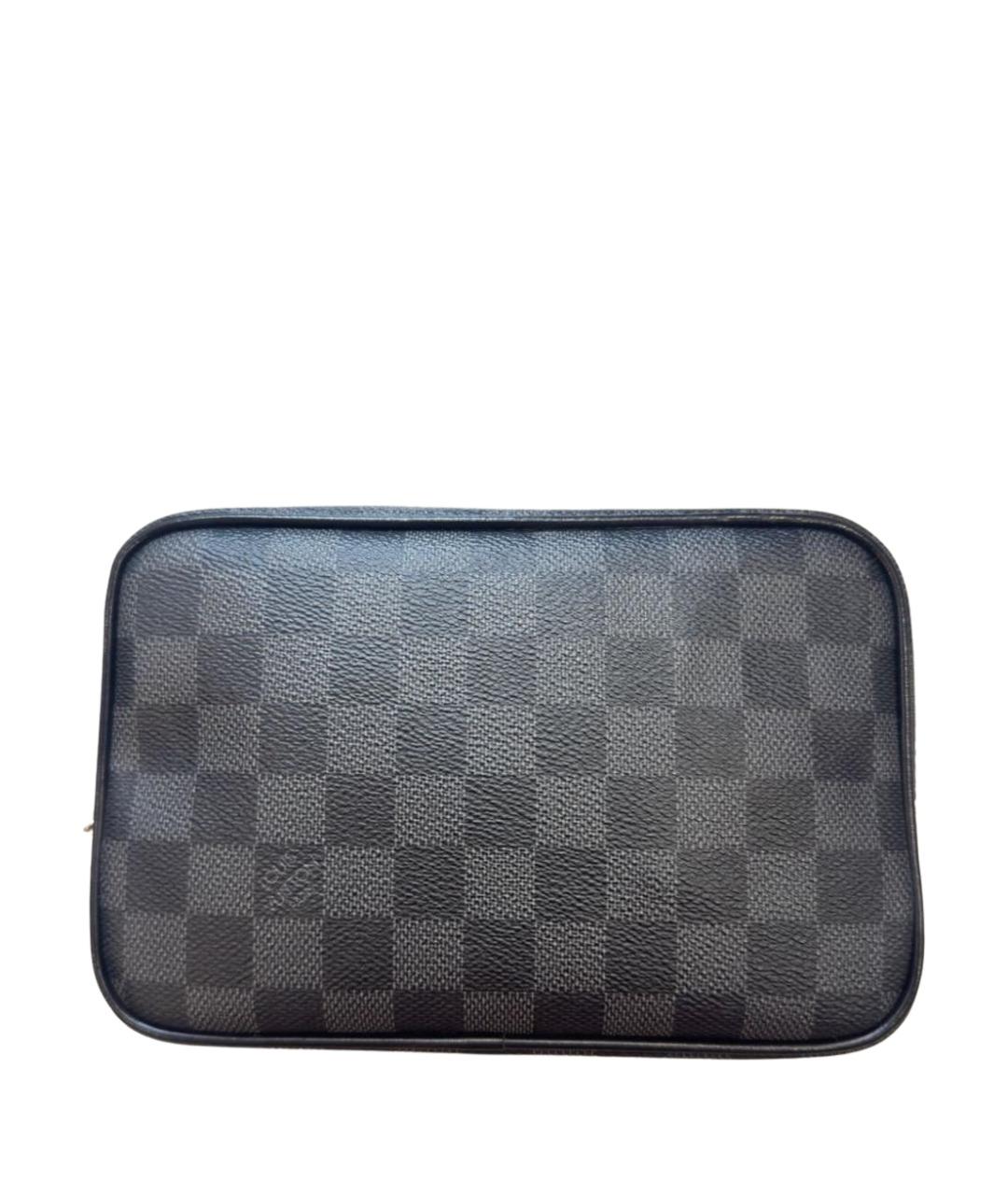 LOUIS VUITTON Черная барсетка, фото 1