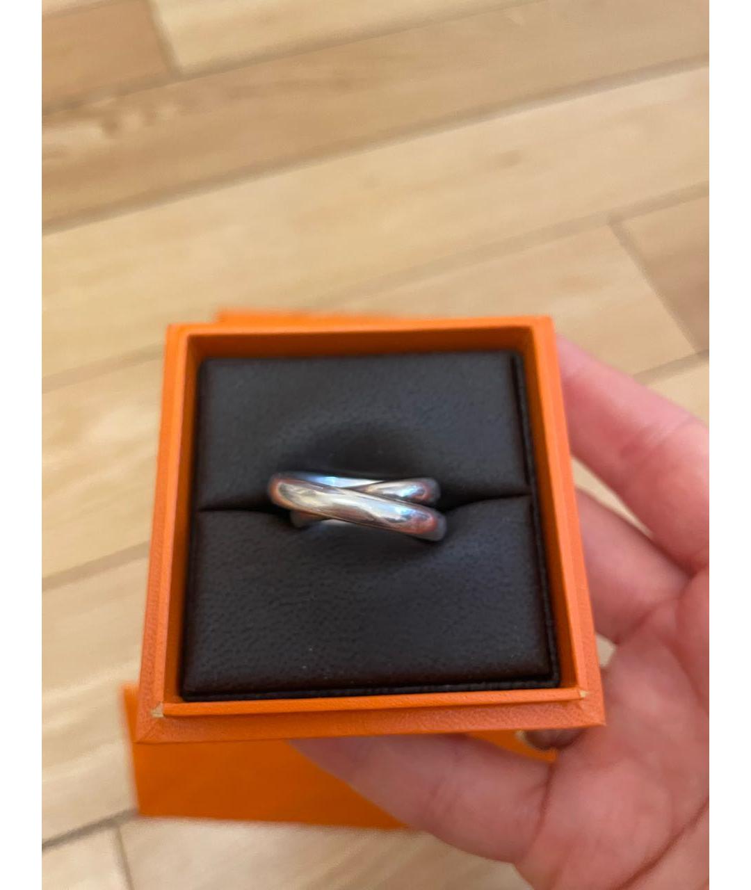 HERMES Серебряное серебряное кольцо, фото 2