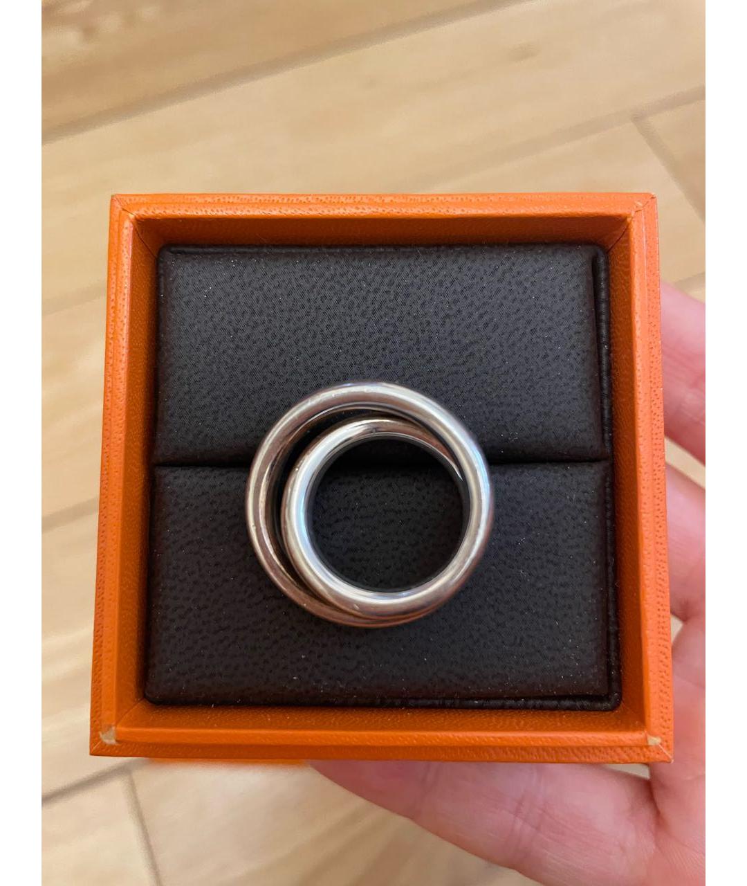 HERMES Серебряное серебряное кольцо, фото 3