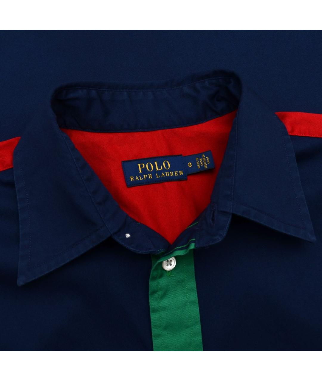 POLO RALPH LAUREN Темно-синее хлопковое повседневное платье, фото 5