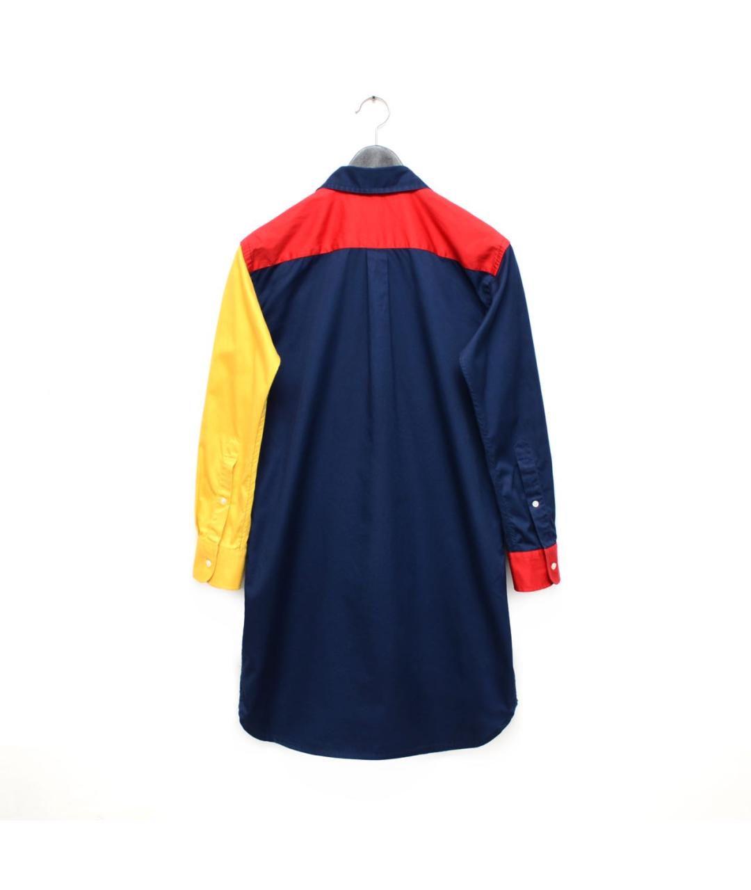 POLO RALPH LAUREN Темно-синее хлопковое повседневное платье, фото 3