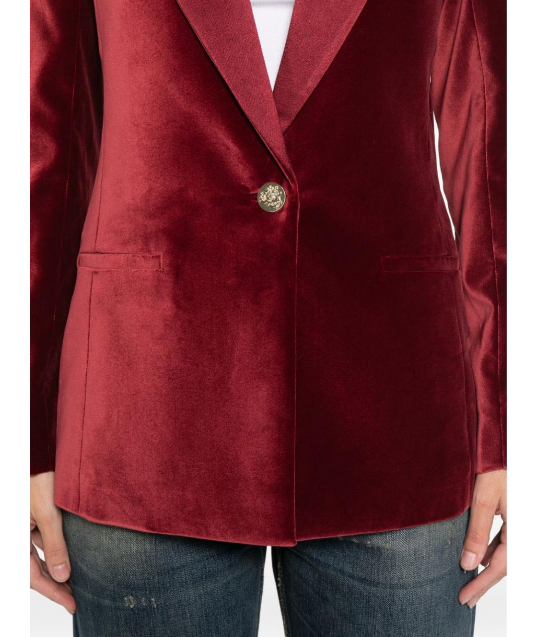ALICE+OLIVIA Бордовый жакет/пиджак, фото 2