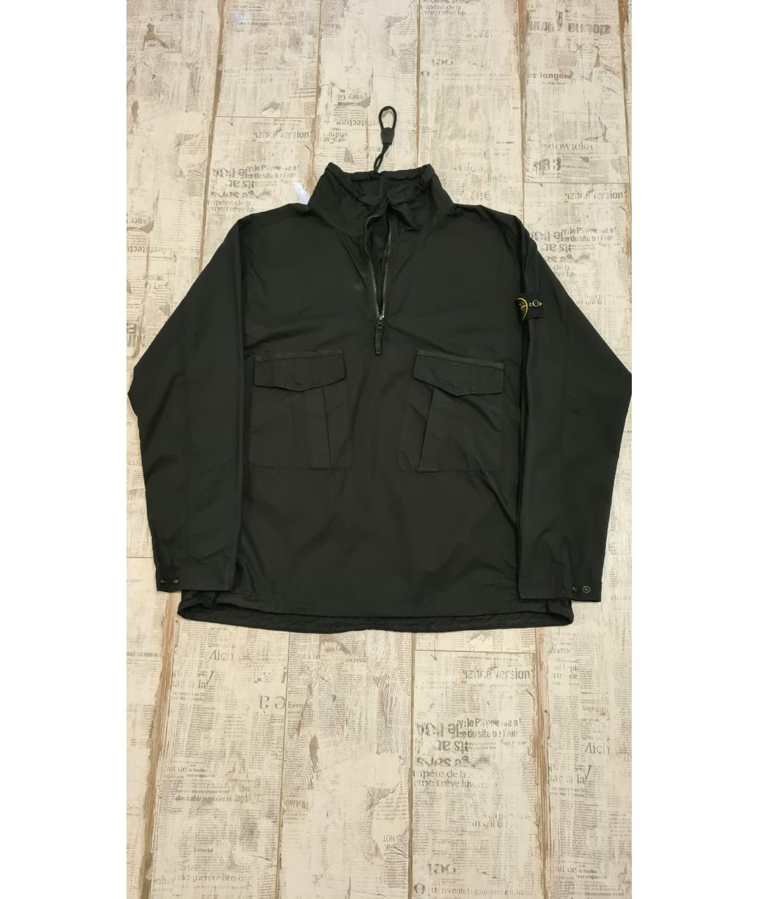 STONE ISLAND Черная куртка, фото 3