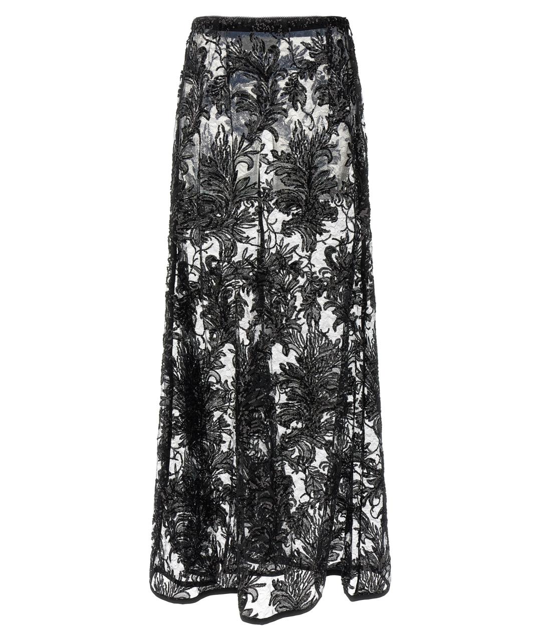 LE TWINS Черная юбка мини, фото 1