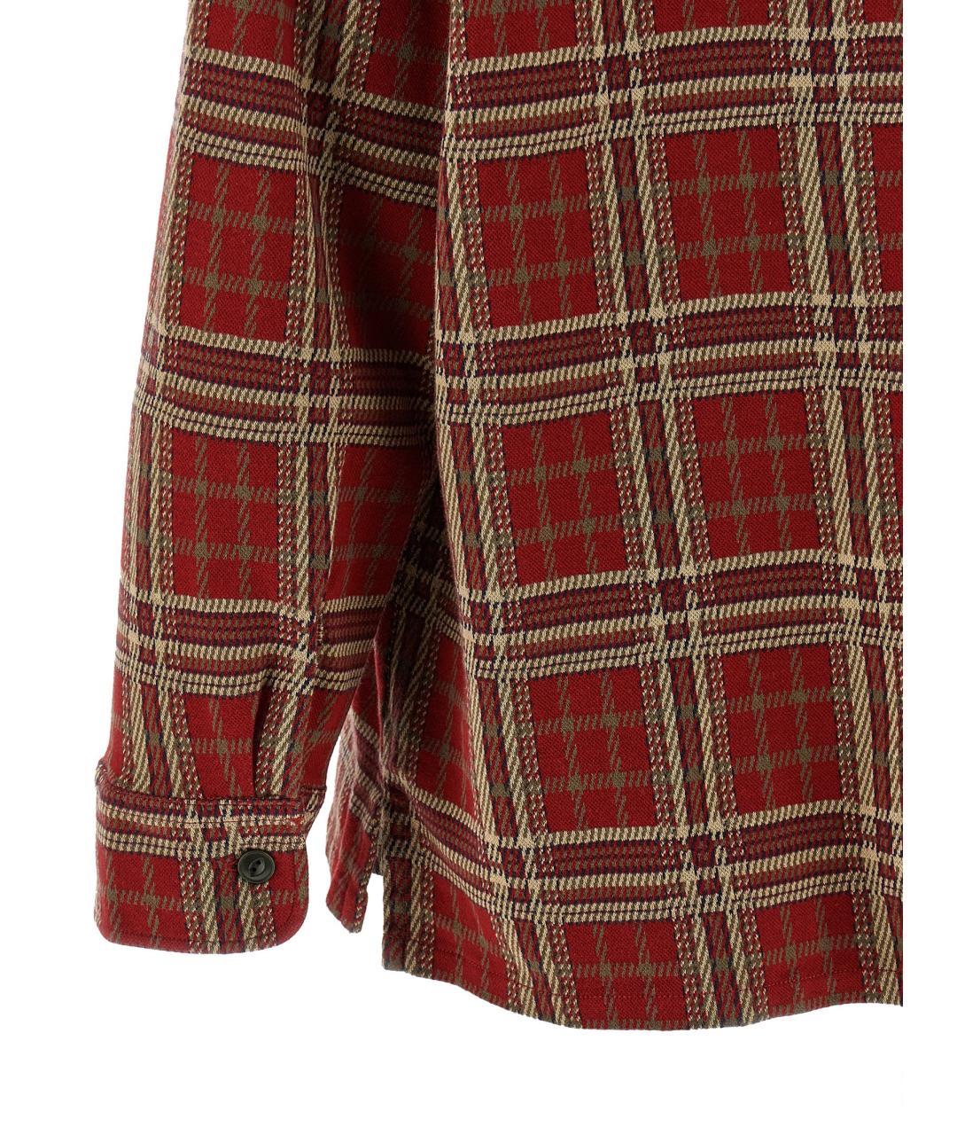 ISABEL MARANT Красная хлопковая рубашка, фото 4