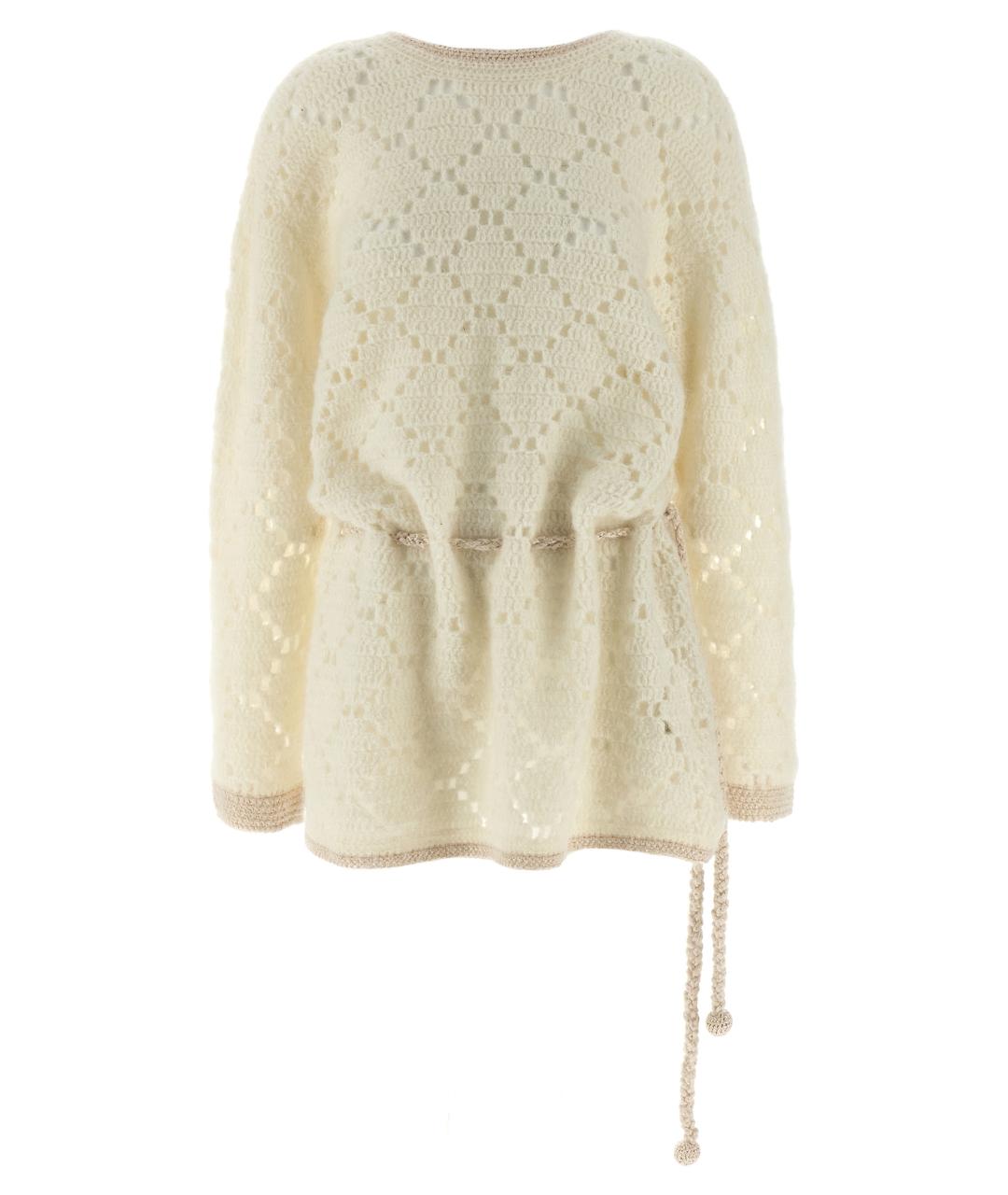 ISABEL MARANT Бежевое шерстяное повседневное платье, фото 1