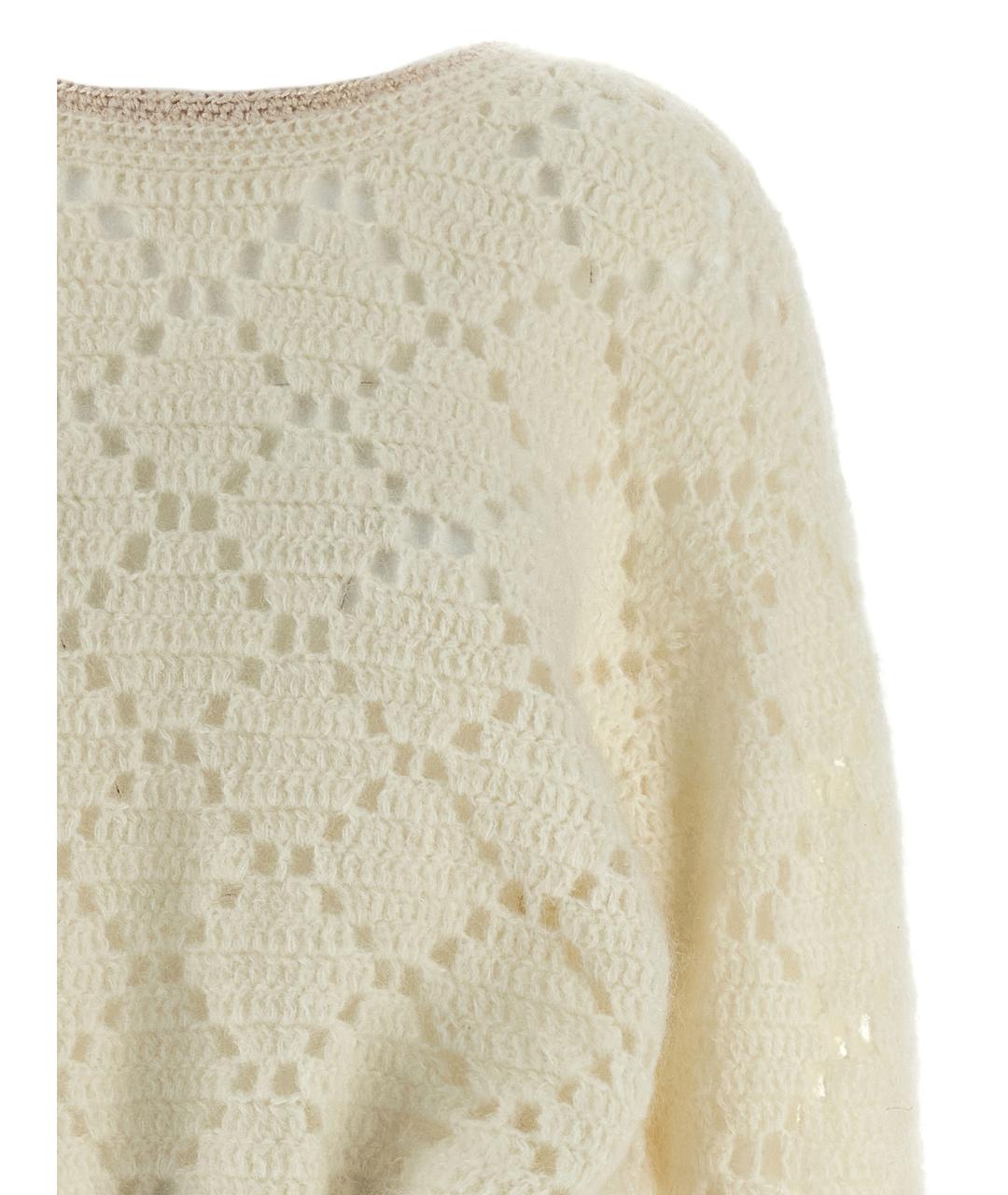 ISABEL MARANT Бежевое шерстяное повседневное платье, фото 3