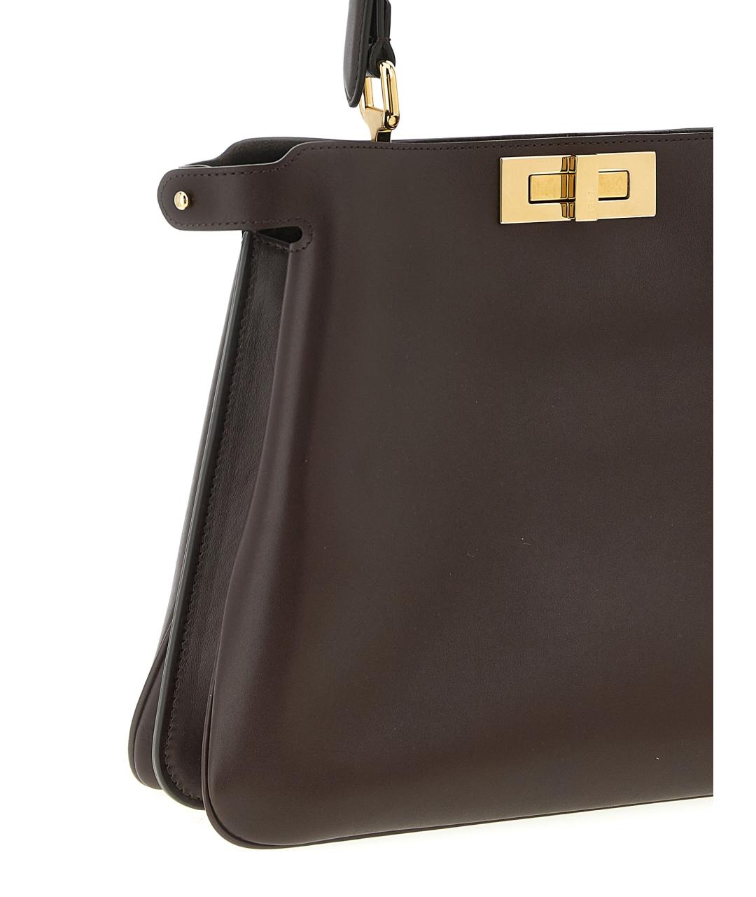 FENDI Коричневая сумка тоут, фото 3