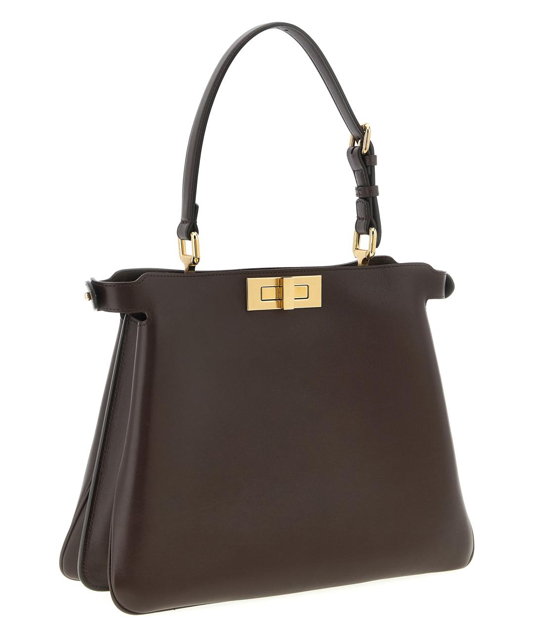 FENDI Коричневая сумка тоут, фото 2
