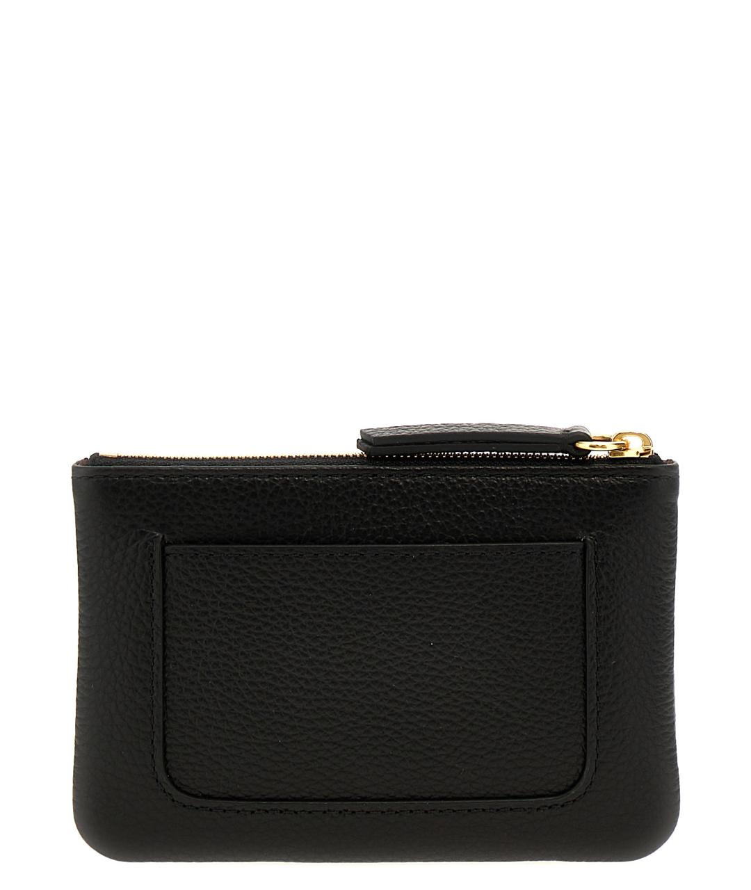 MULBERRY Черный кожаный кошелек, фото 2