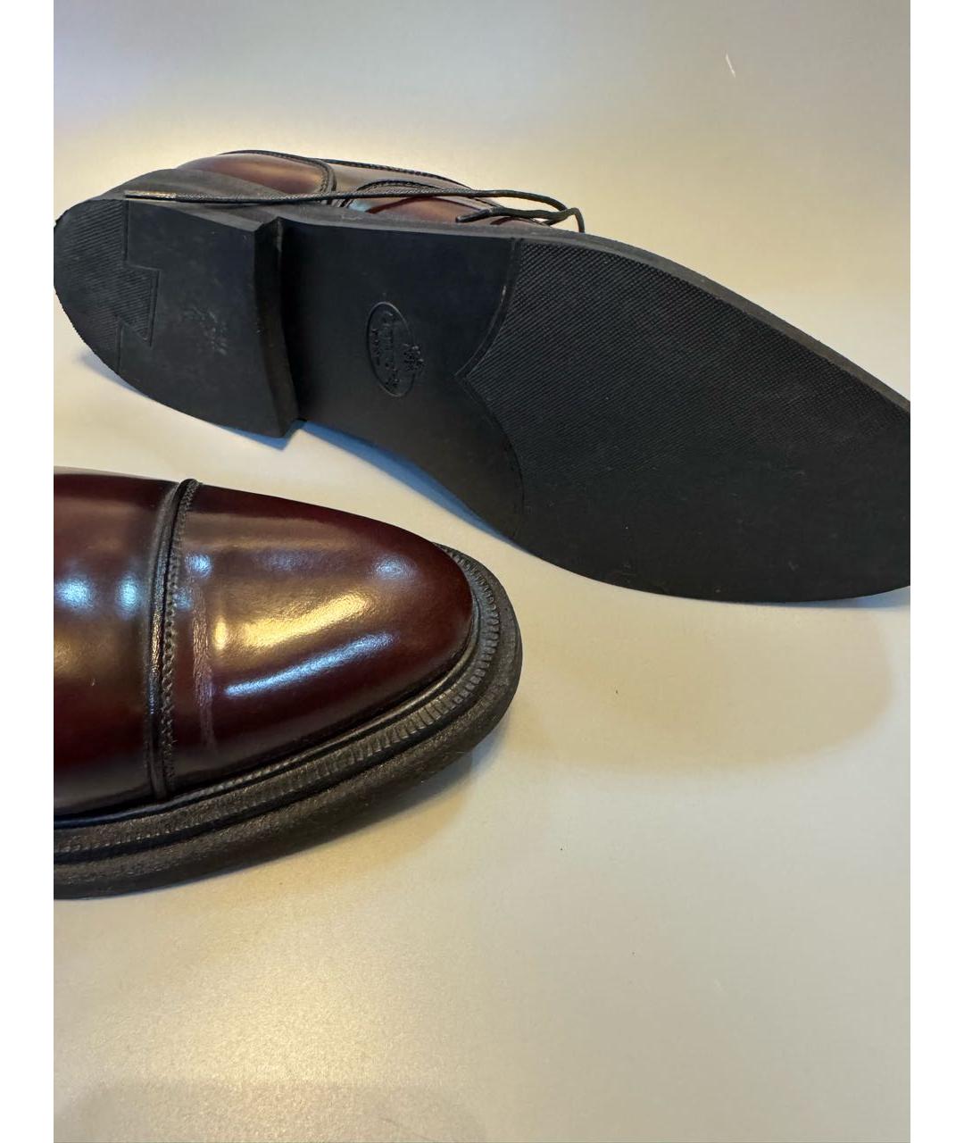 CHURCH'S Коричневые кожаные туфли, фото 7