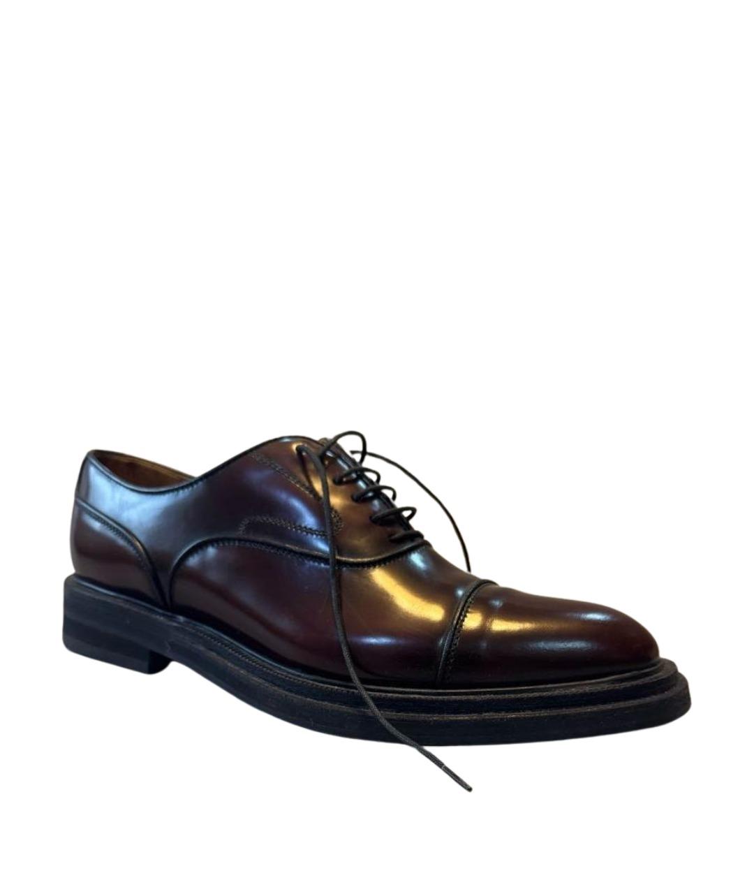 CHURCH'S Коричневые кожаные туфли, фото 1