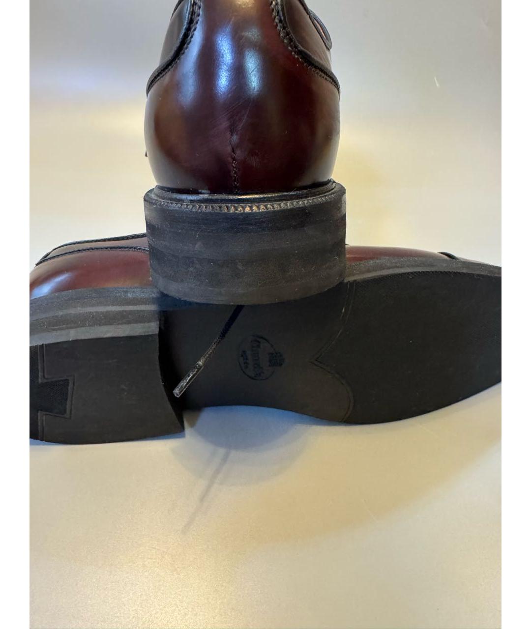 CHURCH'S Коричневые кожаные туфли, фото 6