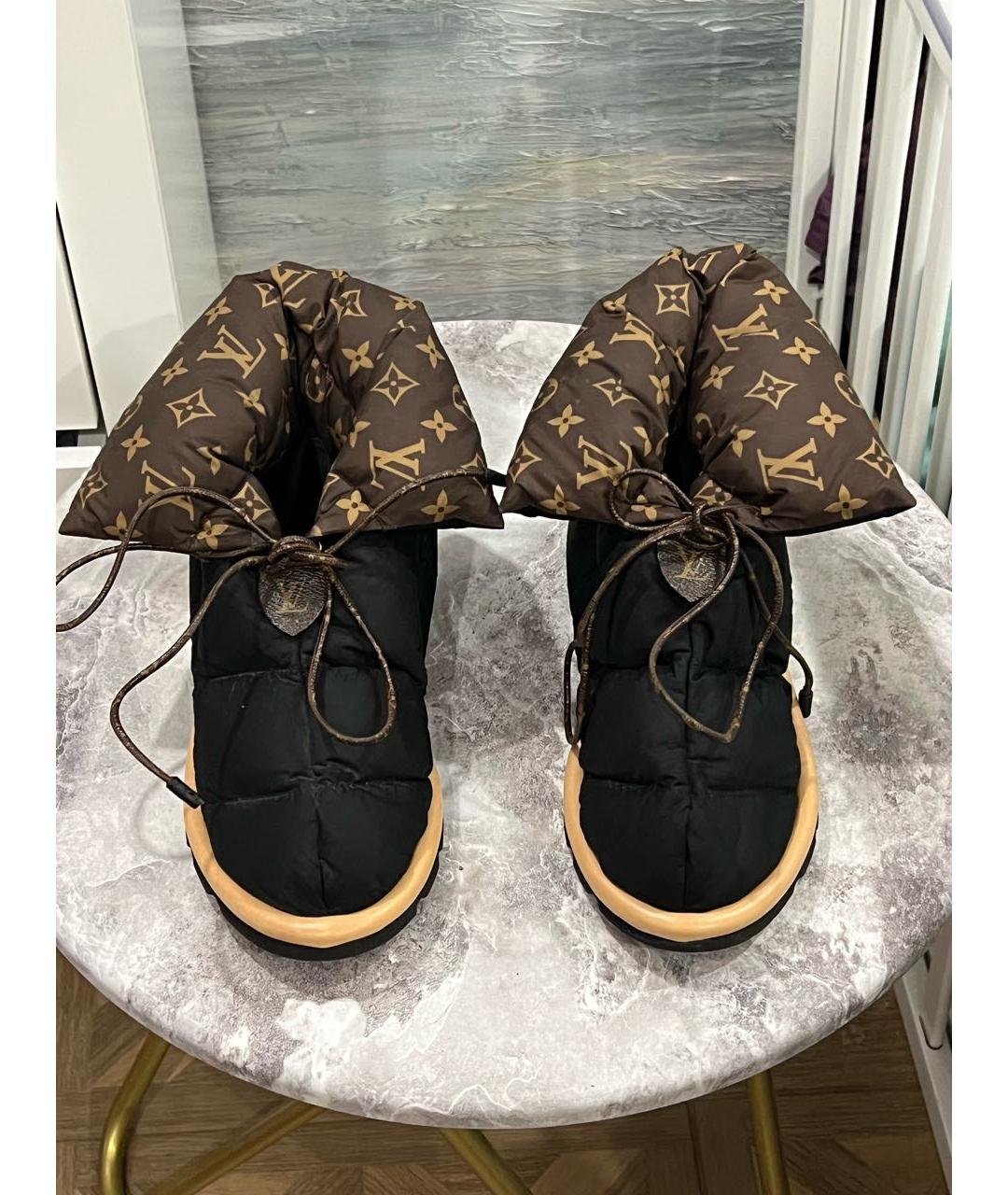 LOUIS VUITTON Коричневые ботинки, фото 2
