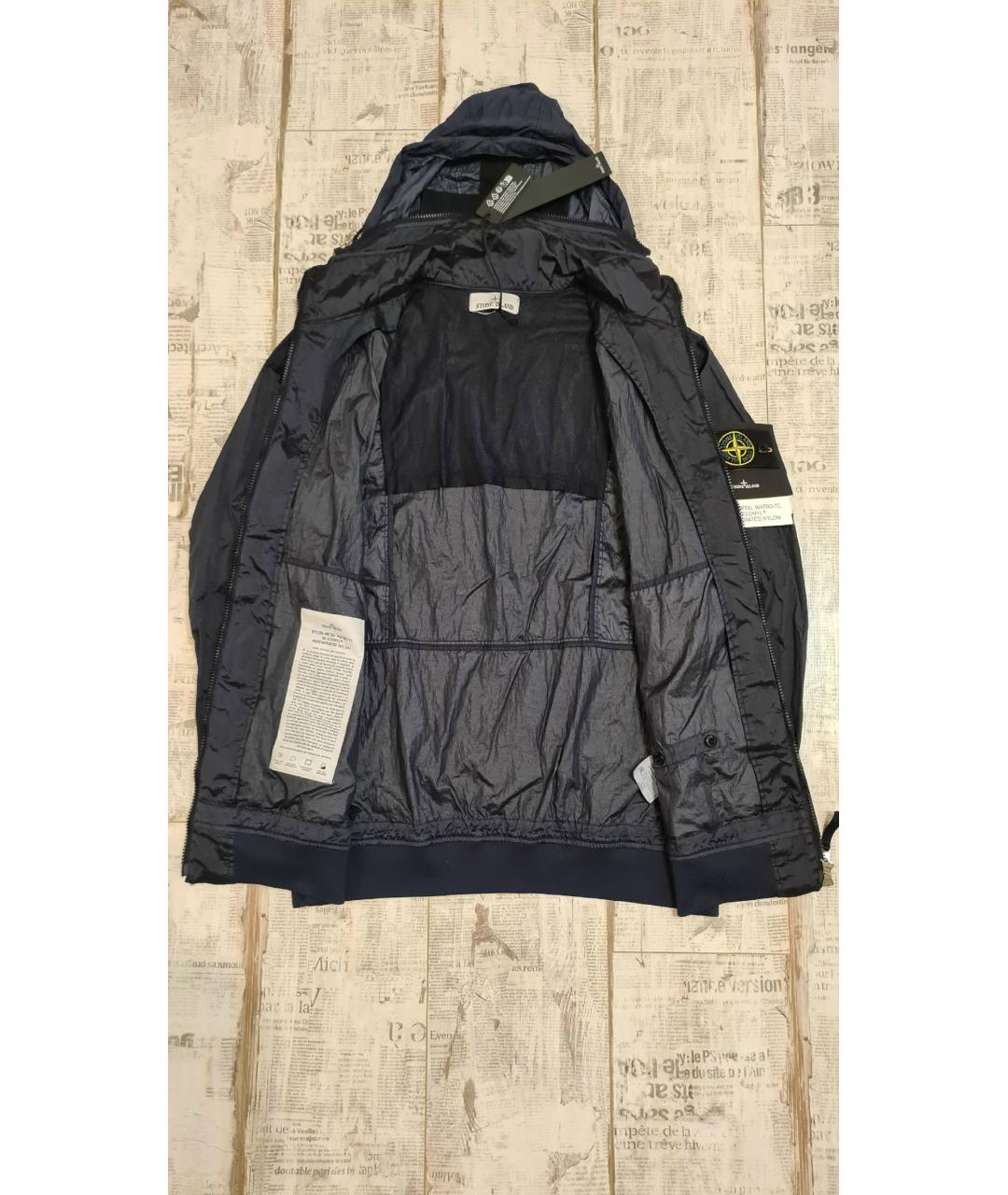 STONE ISLAND Темно-синяя куртка, фото 7
